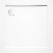 Haceka Belice douchebak vierkant 80x80cm wit