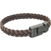 Josh Heren Leren Armband Bruin | 24831