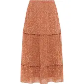 Dreimaster Rok crème / smoky blue / groen / kreeft