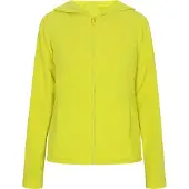 Mymo Fleece jas limoen
