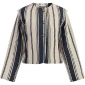 Dreimaster Blazers lichtbeige / marine