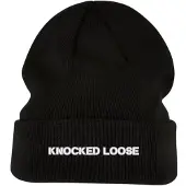 Knocked Loose Beanie - Logo - zwart - Maat Standard