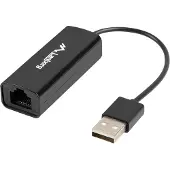 Lanberg Usb Naar Rj-45 Netwerkkaart 100Mb Snelle Verbinding Met Computer