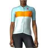 Castelli Aero Pro Blauw / Oranje Damestrui || Maat: L