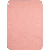 Meyco Deken Babybedje Jaquard Pure Rose