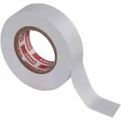 Emos PVC Isolatietape 19mm x 20m Wit - Professioneel