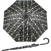 Perletti Lange Automatische Paraplu Dames - Windproof & Stijlvol