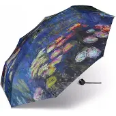 Happy Rain Alu Light Art Monet IV - Lichtgewicht paraplu