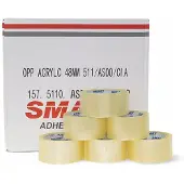 Smart Pakkingstape 48mm x 100m Transparant - 36 Rollen