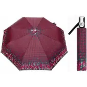 Parasol Automatische paraplu dames, glasvezel, 8 panelen, windbestendig, rood