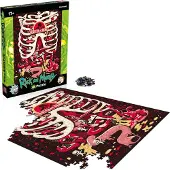 Winning Moves Bügelsäge Rick and Morty Anatomy Park 1000 Teile