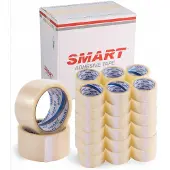 Smart Pakkingstape Transparant 48mm x 91m - 36 Rollen
