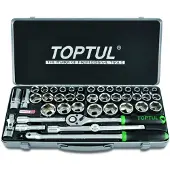 Toptul Dopsleutelset 1/2 43 stuks