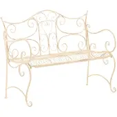 Lomadox Tara Tuinbank antiek/creme