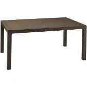 Allibert by KETER - Melody Tuintafel - Bruin - Nieuwjaarsknaller