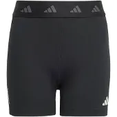 Adidas Sportbroek 'TECHFIT Short' grijs / zwart / wit