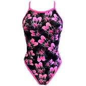Turbo Double Heart Revolution Swimsuit Zwart,Roze 5XL Vrouw