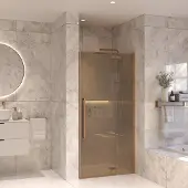 Sanivo Nisdeur Set Vigo Champagne Glas 100x200 Geborsteld Brons
