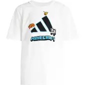 Adidas Functioneel shirt 'Minecraft' oranje / zwart / wit