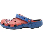 Crocs Clogs 'SpidermanWeb' nachtblauw / saffier / vuurrood / wit