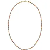Gaya Ketting goud / rose-goud / zilver