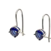 NAEMI Oorbellen blauw / zilver