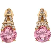 NAEMI Oorbellen goud / pink