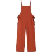 WENOR Jumpsuit 'Alai' oranjerood