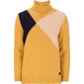Distretto12 Trui 'K. Zell' beige / marine / curry