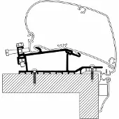 Thule Hobby Caravan 2009 Roof Adapter