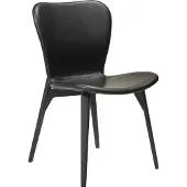 Dan Form Paragon Dan-Form eetkamerstoel PU-kunstleer zwart.