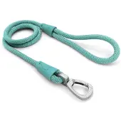 Morsø hondenriem regular rope gerecycled aquamarine blauw - 120x1 cm