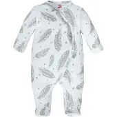 Makoma Rompertje/body grijs / wit