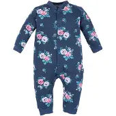 Makoma Rompertje/body 'Floral' petrol / rosa