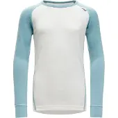 Devold - Junior's Breeze Merino Shirt - Merino-ondergoed 10 Years, wit