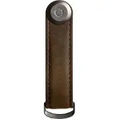 OrbitKey Crazy Horse Leather Key Organiser oak brown Etui