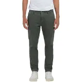 Replay Chino 'BENNI' olijfgroen