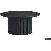 Molecule Rousseau salontafel Lagos rond donkerbruin 80x80x38 cm