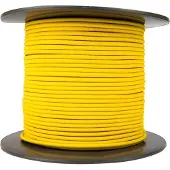 ABC-led 4 mm Elastisch Touw – Geel – 50 Meter op Rol