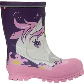Viking Gummistiefel - Jolly - Lila/Multi m. Einhorn - - 30 - Gummistiefel
