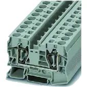 Phoenix Contact 3036149 Doorgangsserieklem 12.2 mm Spanveer Grijs 50 stuk(s) Piece