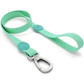 Morsø hondenriem waterproof gerecycled carribean green groen 120x1,5 cm