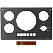 VETUS Mp34 Frontplate Panel With Foil Transparant