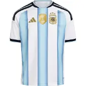 Adidas Functioneel shirt 'Argentina 26 Home' marine / lichtblauw / goud / wit