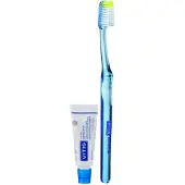 Vitis Sensitive Kit - Tandenborstel + Mini Tandpasta 15 ml