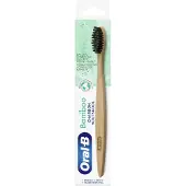 Oral-B Bamboe Houtskool Tandenborstel - Zwart