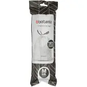 Brabantia 2x Perfectfit Vuilniszak Met Trekbandsluiting Code M 60 Liter 10 Zakken
