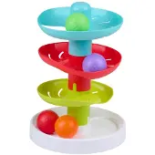 Let's Play Roll & drop tower 5pcs - 5 Stuks
