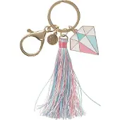 Kolorowe Baloniki Carrie Sleutelhanger - Diamant, Goud