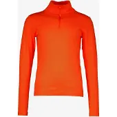 Mountain Peak kinder skipully met rits oranje maat 158/164